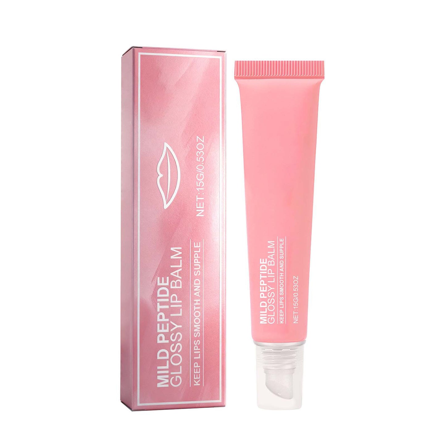 Glossy and moisturizing lip balm, nourishing lip gloss for soft, supple lips, and daily care.