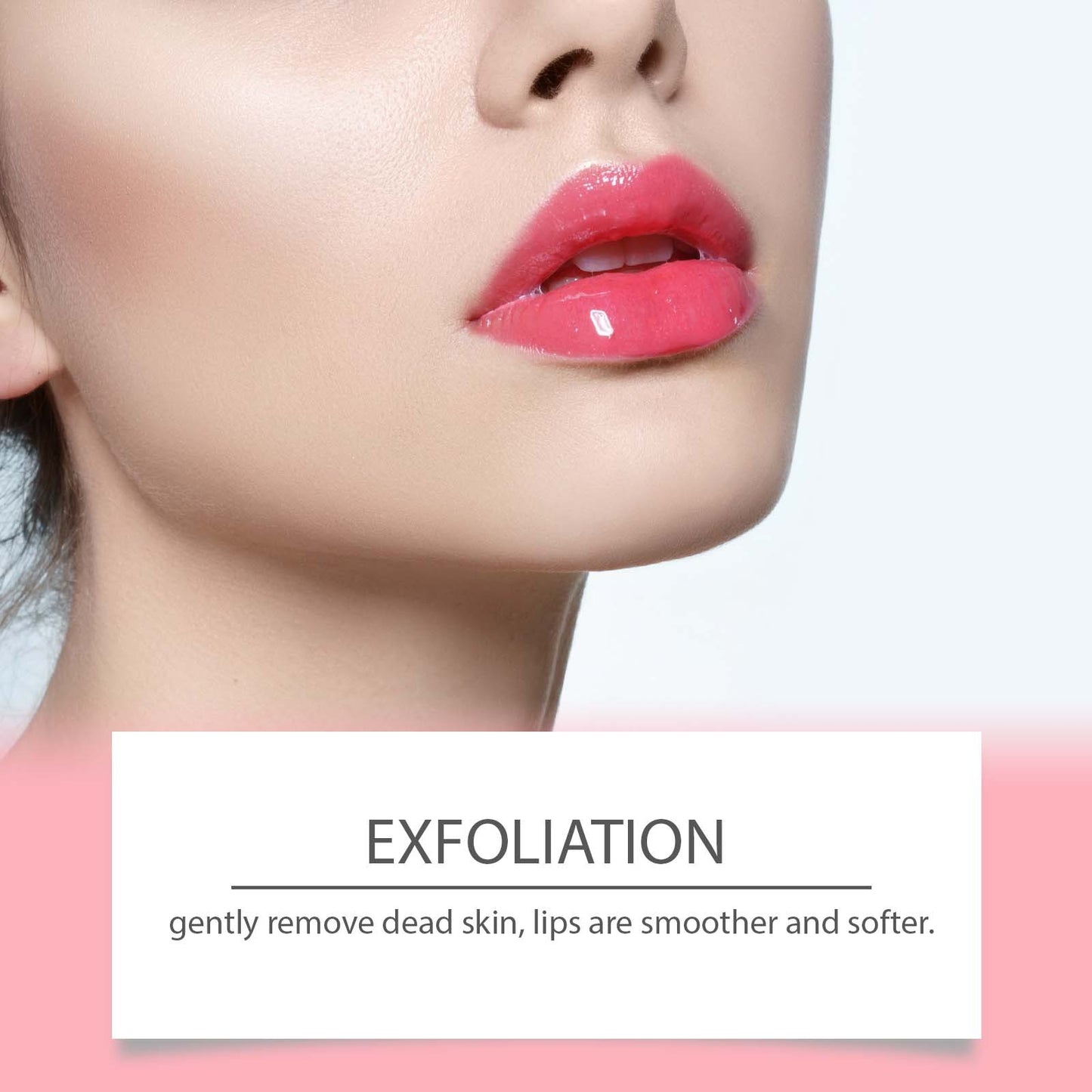 Glossy and moisturizing lip balm, nourishing lip gloss for soft, supple lips, and daily care.